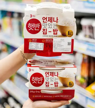 CJ Hetbahn Cooked White Rice (nasi putih siap saji dari Korea Selatan)
