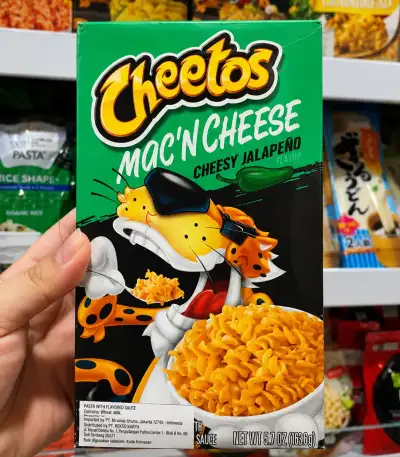 Cheetos Mac 'N Cheese Cheesy Jalapeño Istana Buah