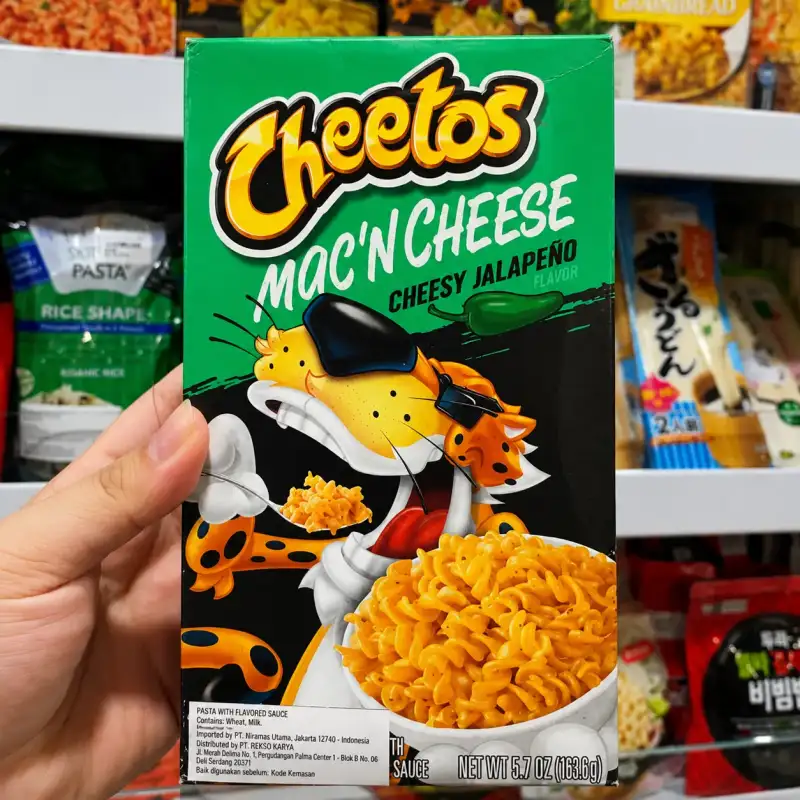 Cheetos Mac 'N Cheese Cheesy Jalapeño Istana Buah
