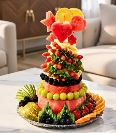 Fruit Tower Cake Istana Buah