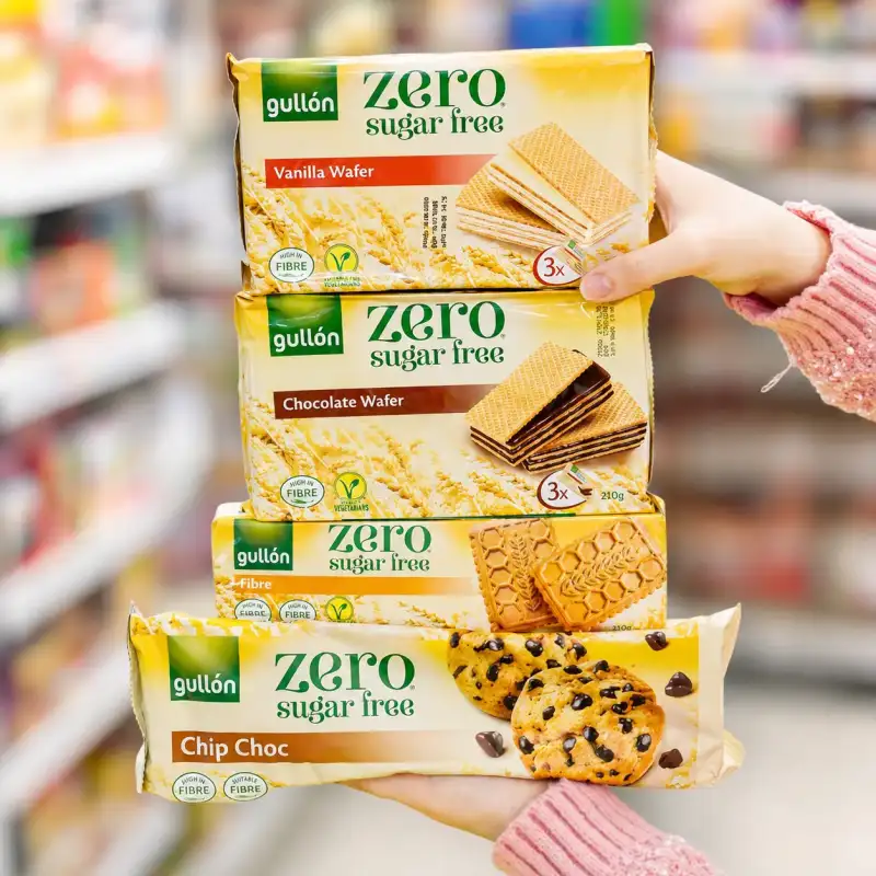 Gullón Zero Sugar Free Wafers (camlan rendah kalori) Istana Buah