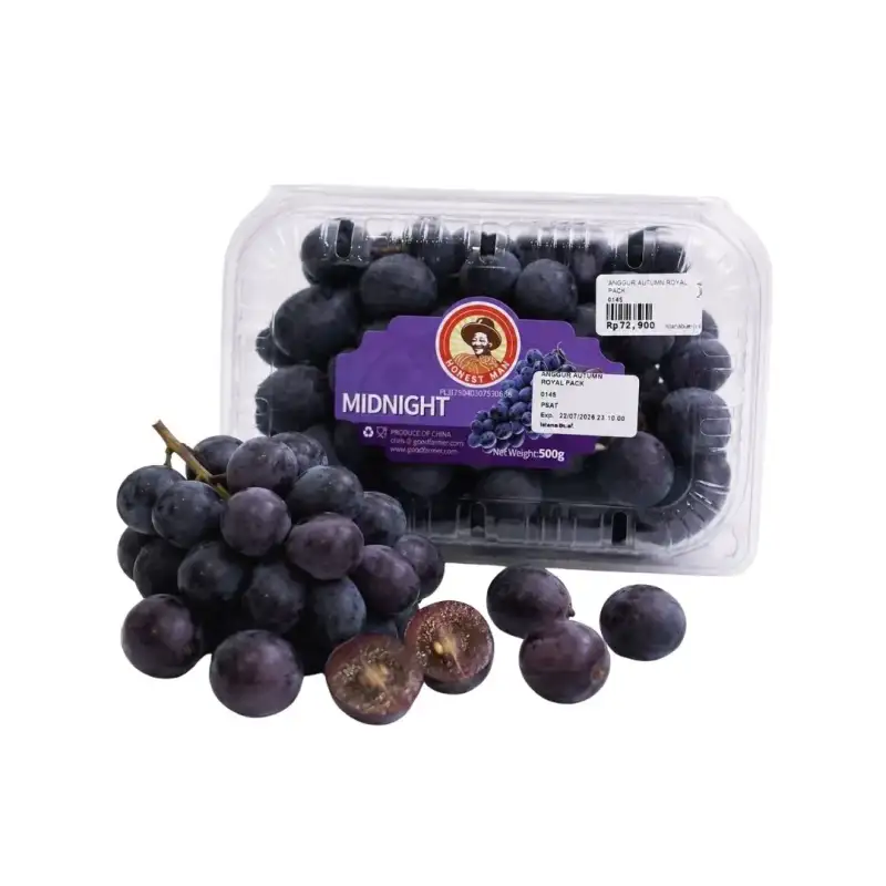 Produk buah Istana Buah Semarang - Anggur Midnight