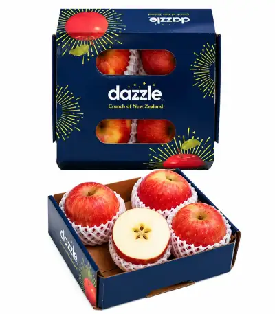 Produk buah Istana Buah Semarang - Apel Dazzle Pack Isi 4 import Selandia Baru