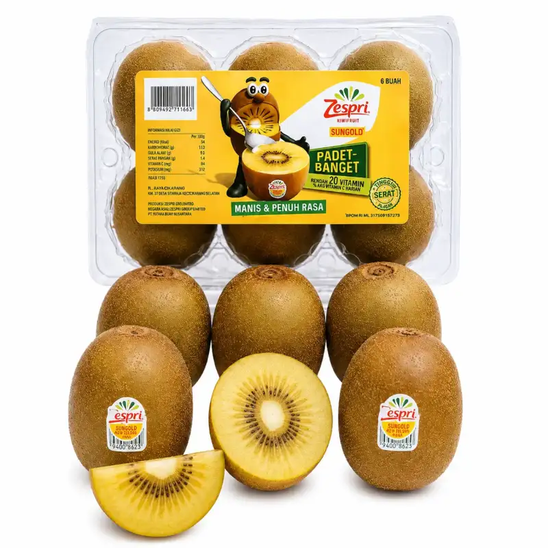 Produk buah Istana Buah Semarang - Kiwi Golden Zespri 6S