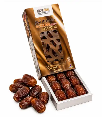 Produk buah Istana Buah Semarang - Kurma Sukkari Mixed Almond