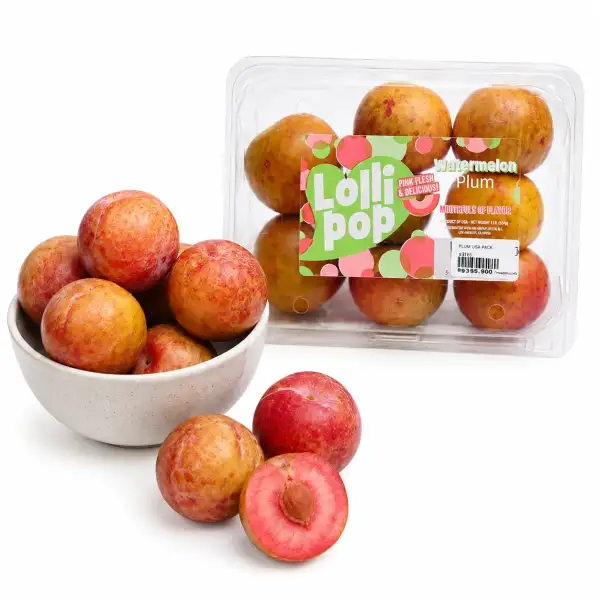 Produk buah Istana Buah Semarang - Lollipop Plum Watermelon USA