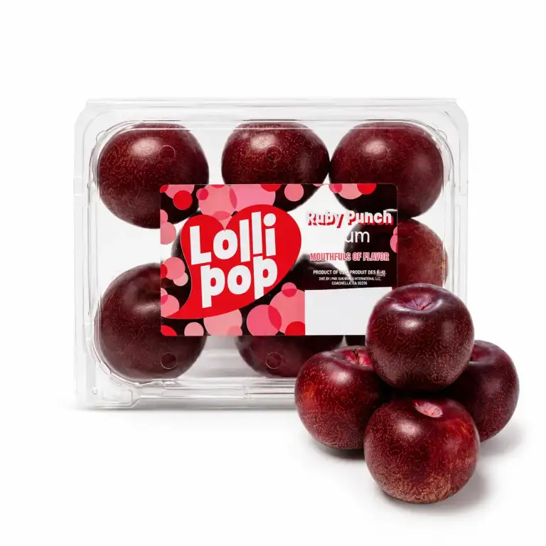 Produk buah Istana Buah Semarang - Lollipop Ruby Punch Plum USA