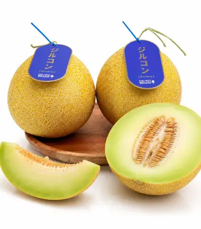 Produk buah Istana Buah Semarang - Melon Jirukon asal Jepang