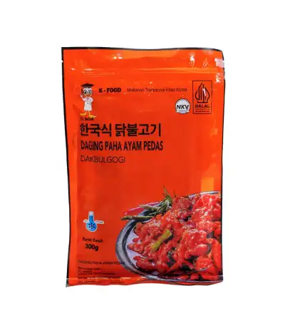 Produk daging Istana Buah Semarang - Dakbulgogi (daging paha ayam pedas)