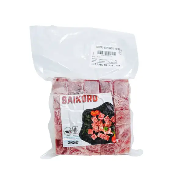 Produk daging Istana Buah Semarang - Saikoro Beef Wagyu