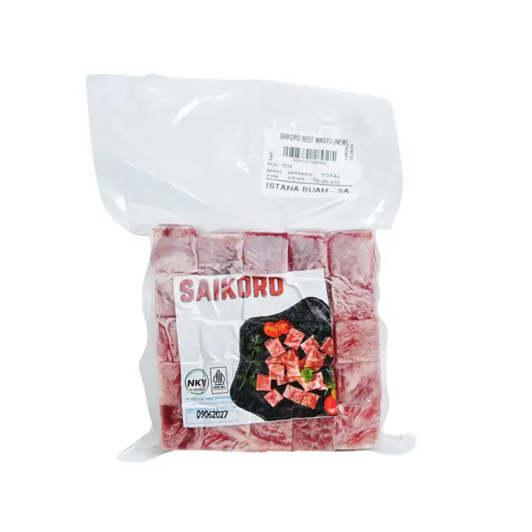 Produk daging Istana Buah Semarang - Saikoro Beef Wagyu