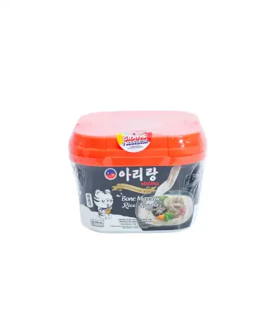 Produk makanan import mie Istana Buah Semarang - Arirang Self Cooking Box Bone Marrow Rice Noodle + Slice Beef