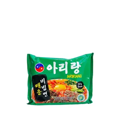 Produk makanan import mie Istana Buah Semarang - Arirang Spicy Bimbim Ramyun Fried Noodle