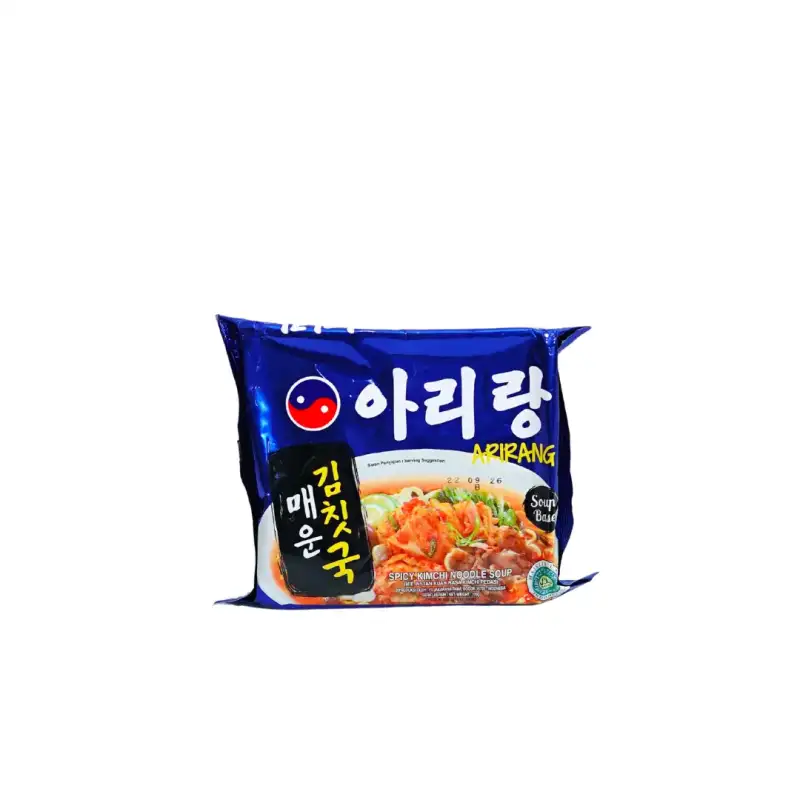 Produk makanan import mie Istana Buah Semarang - Arirang Spicy Kimchi Noodle Soup