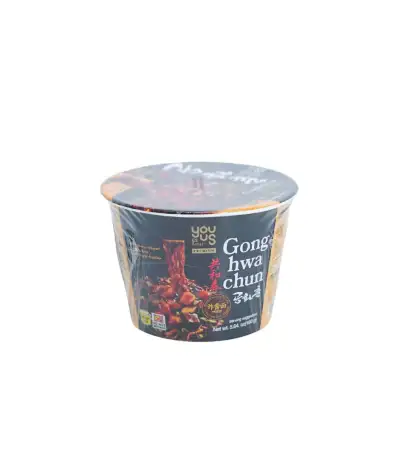 Produk makanan import mie Istana Buah Semarang - K-Youus Gonghwachun Jjajang Noodle Cup
