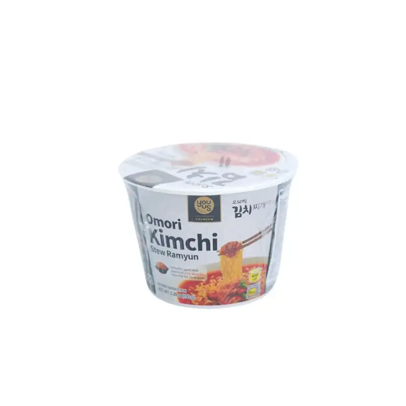 Produk makanan import mie Istana Buah Semarang - K-Youus Omori Kimchi Stew Ramyun Cup