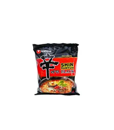 Produk makanan import mie Istana Buah Semarang - NONGSHIM Shin Ramyun Black