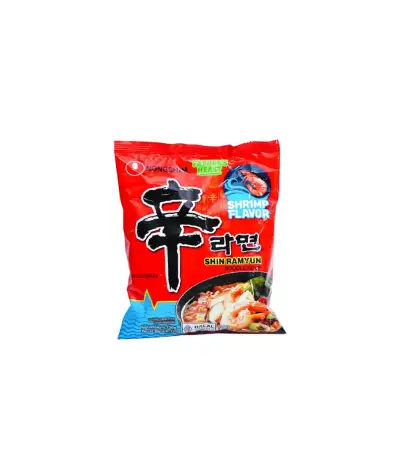 Produk makanan import mie Istana Buah Semarang - NONGSHIM Shin Ramyun Shrimp Flavor