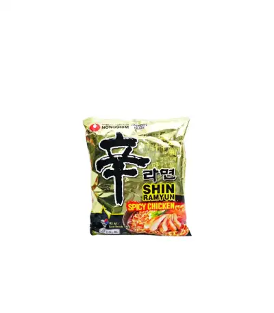 Produk makanan import mie Istana Buah Semarang - NONGSHIM Shin Ramyun Spicy Chicken