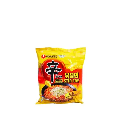 Produk makanan import mie Istana Buah Semarang - NONGSHIM Shin Ramyun Stir Fry Cheese Spicy