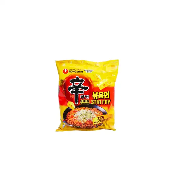 Produk makanan import mie Istana Buah Semarang - NONGSHIM Shin Ramyun Stir Fry Cheese Spicy