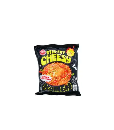 Produk makanan import mie Istana Buah Semarang - OTOKI Stir Fry Cheesy Ramen Spicy