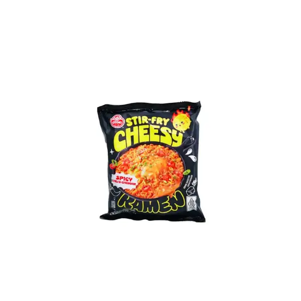 Produk makanan import mie Istana Buah Semarang - OTOKI Stir Fry Cheesy Ramen Spicy