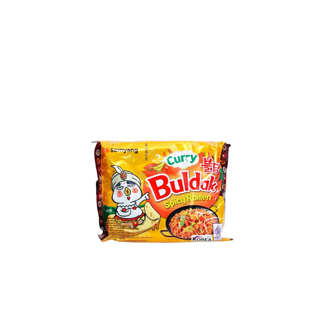 Produk makanan import mie Istana Buah Semarang - Samyang Buldak Curry Spicy Ramen Produk makanan import mie Istana Buah Semarang - Samyang Buldak Curry Spicy Ramen