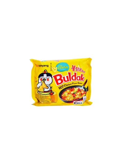 Produk makanan import mie Istana Buah Semarang - Samyang Hot Chicken Flavor Ramen Cheese