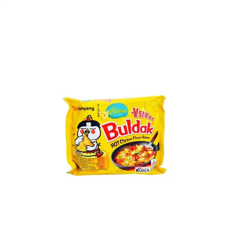 Produk makanan import mie Istana Buah Semarang - Samyang Hot Chicken Flavor Ramen Cheese