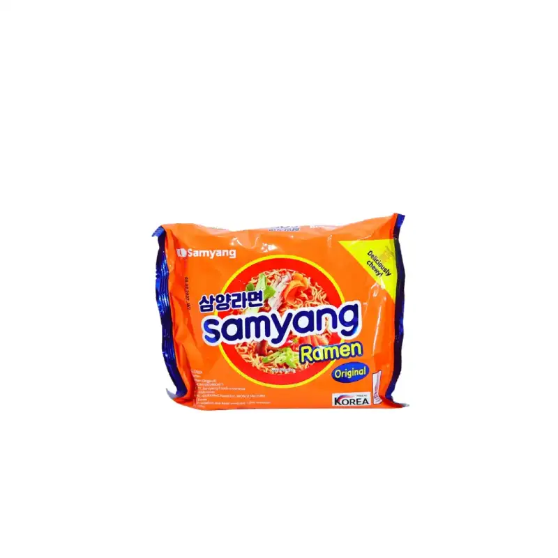 Produk makanan import mie Istana Buah Semarang - Samyang Ramen Original