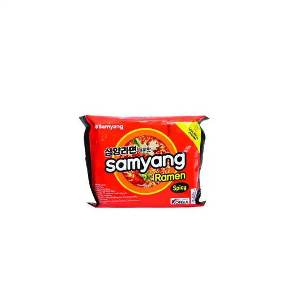 Produk makanan import mie Istana Buah Semarang - Samyang Ramen Spicy