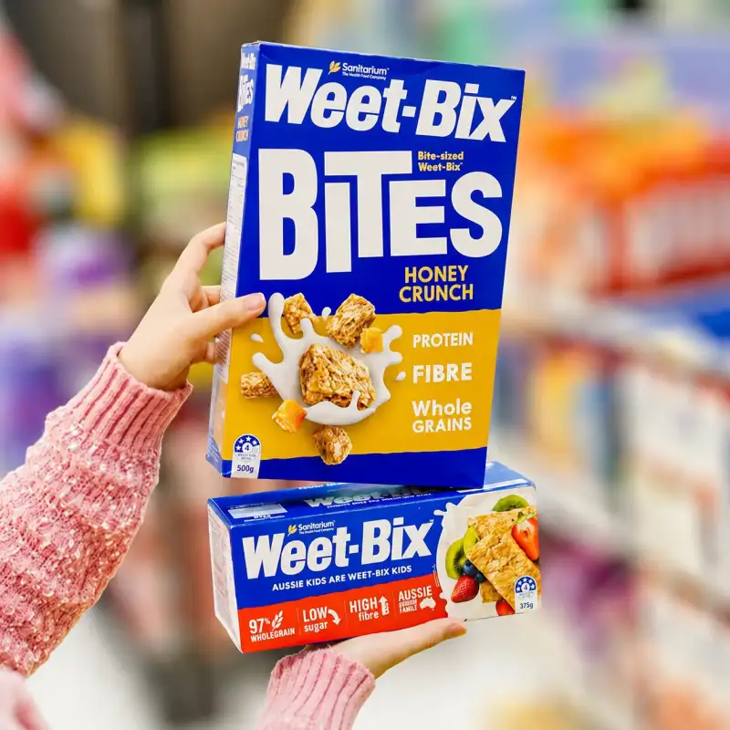 Sanitarium Weet-Bix Bites Honey Crunch Istana Buah