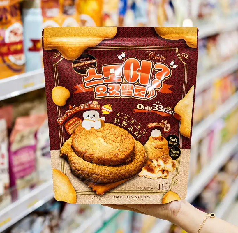S'more Ohgodmallow Crispy (camilan viral dari Korea Selatan) Istana Buah