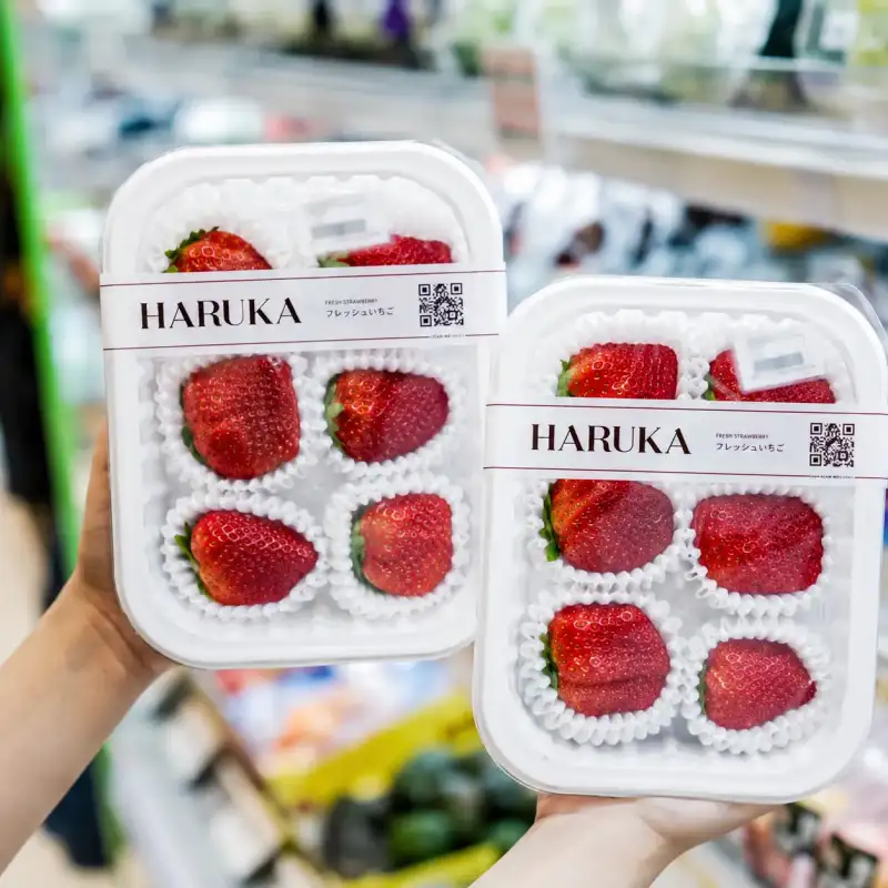 Strawberry Haruka dengan rasa manis dan aroma harum