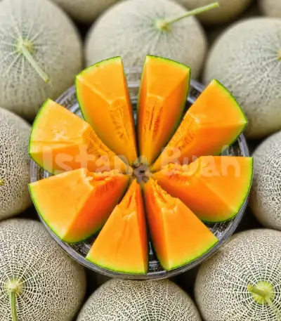 produk istana buah semarang - Buah Melon Rock