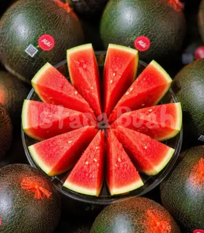 produk istana buah semarang - Buah Semangka Black Seedless