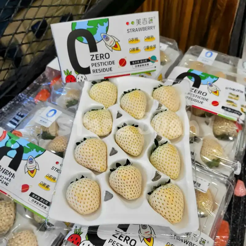 produk istana buah semarang - Buah White Strawberry Korea