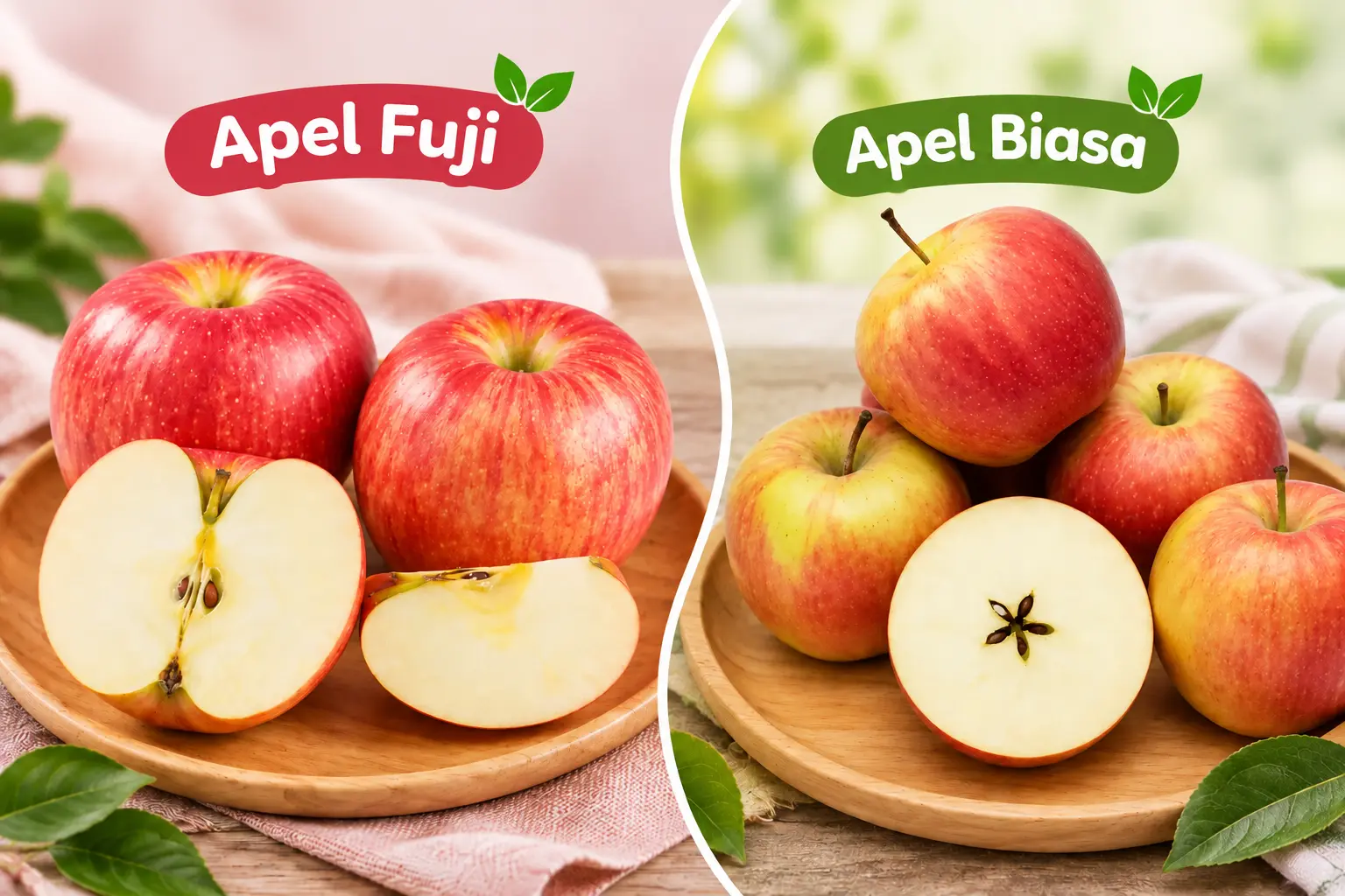 perbedaan apel fuji dan apel biasa