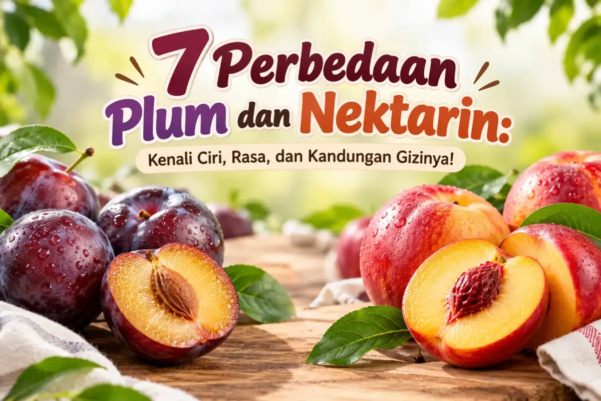 7 Perbedaan Plum dan Nektarin