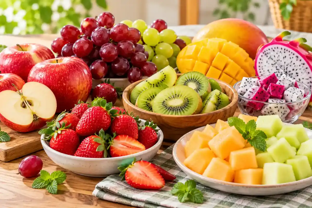7 buah untuk salad tanpa mayones