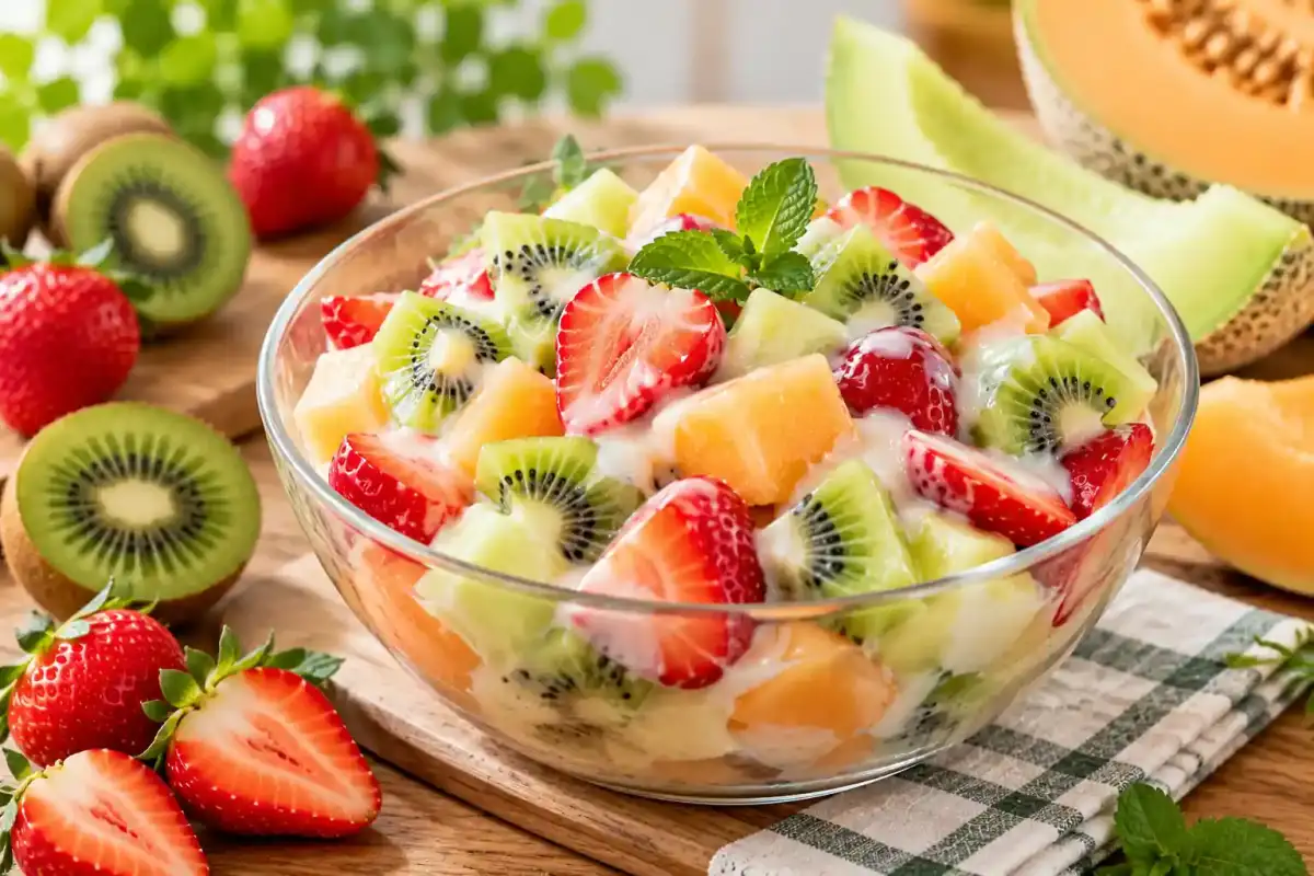 kombinasi buah untuk salad tanpa mayones