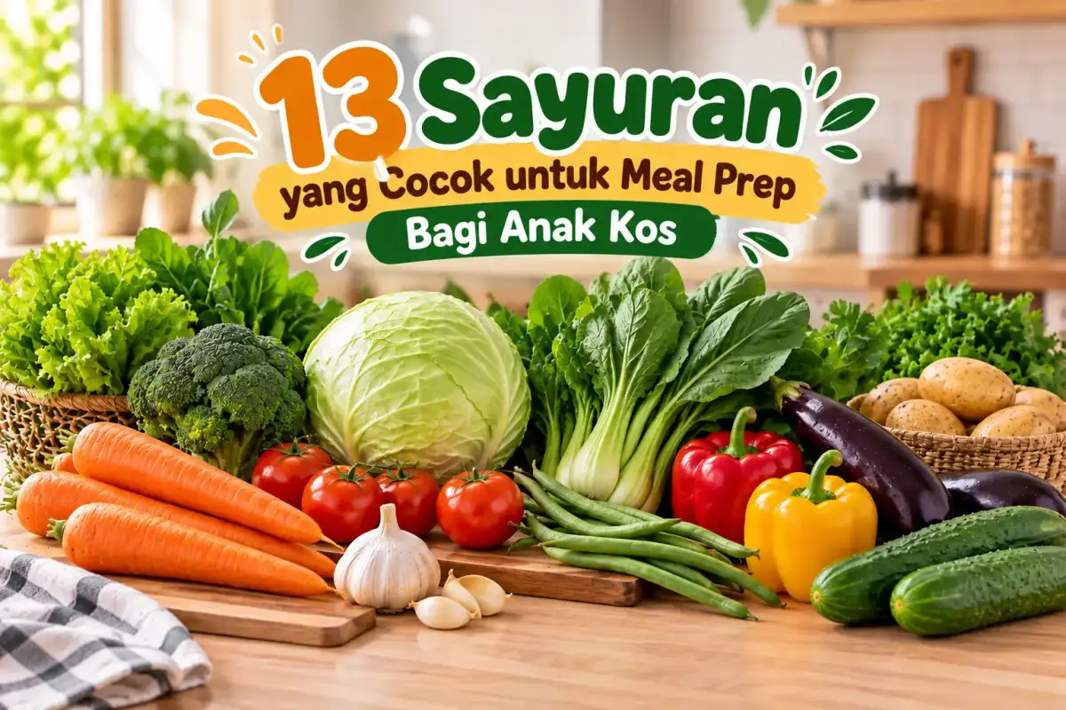 sayuran yang cocok untuk meal prep anak kos